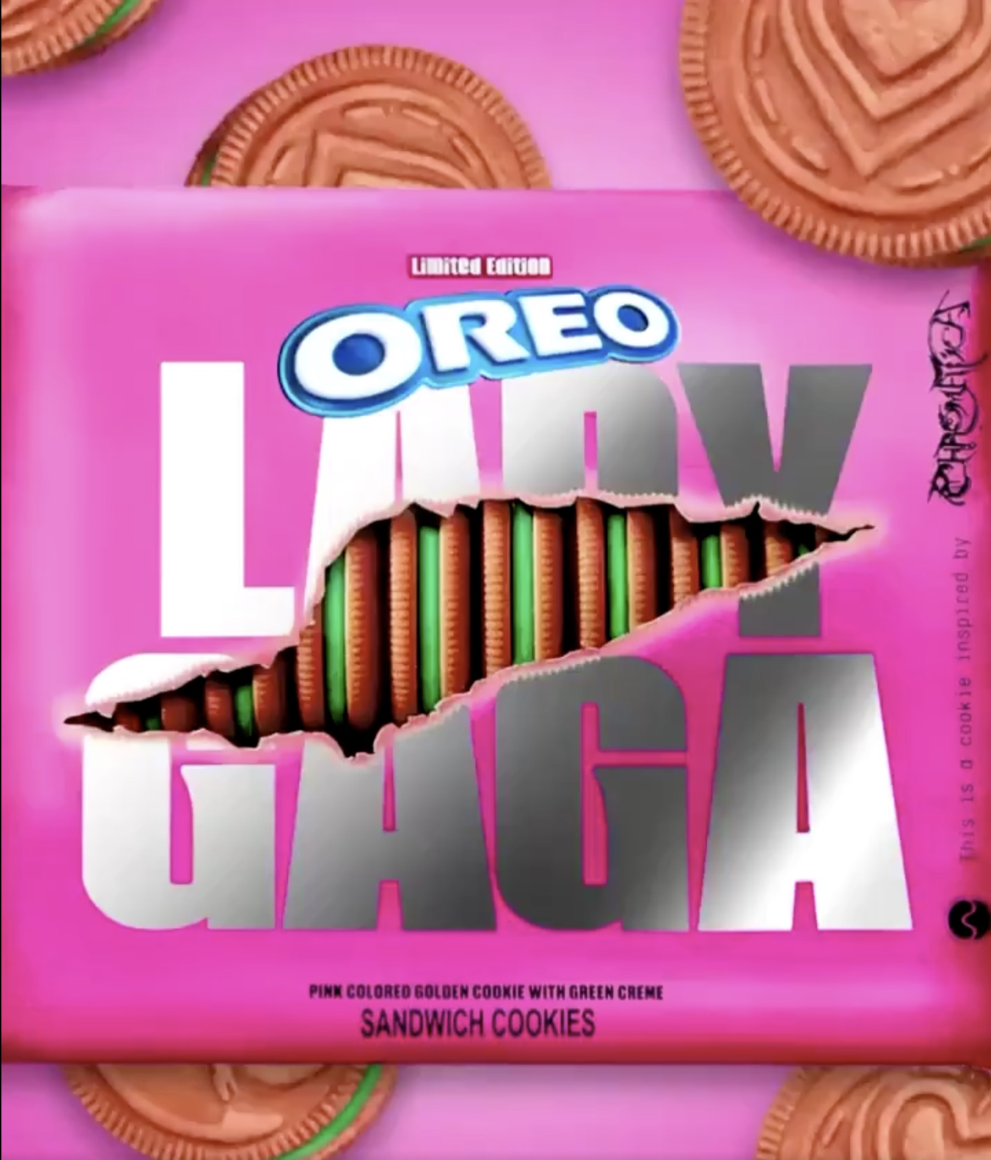 Lady Gaga Chromatica Oreos: Here's what to know about these limited edition pink-and-green beauties! | coolmomeats.com