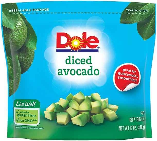 Best packaged avocado options we found: Dole frozen ripe avocado chunks are great to have on hand for guac and smoothies...with a few caveats