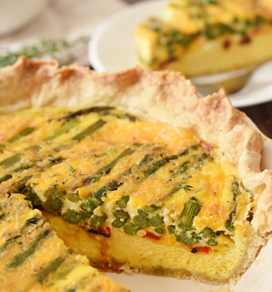 Asparagus Quiche from Elke Living