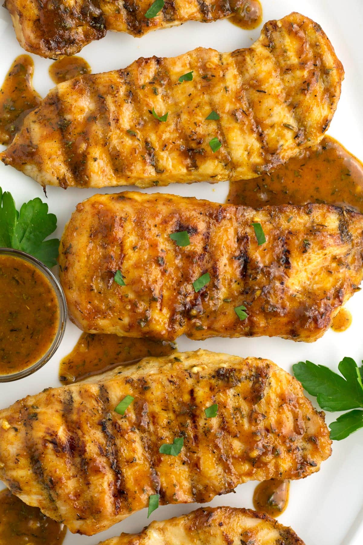 Weekly meal plan ideas: Grilled mustard chicken at Borrowed Bites