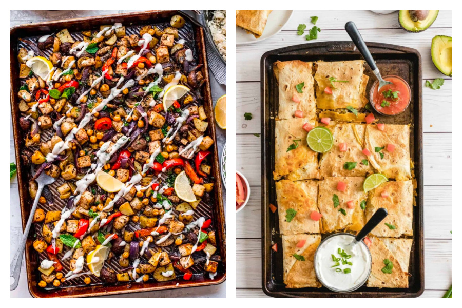 5 sheet pan dinners that are easy to make and clean up