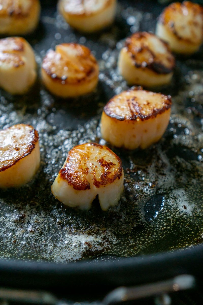 5 light dinners for summer:  How to sear scallops, at JZ Eats