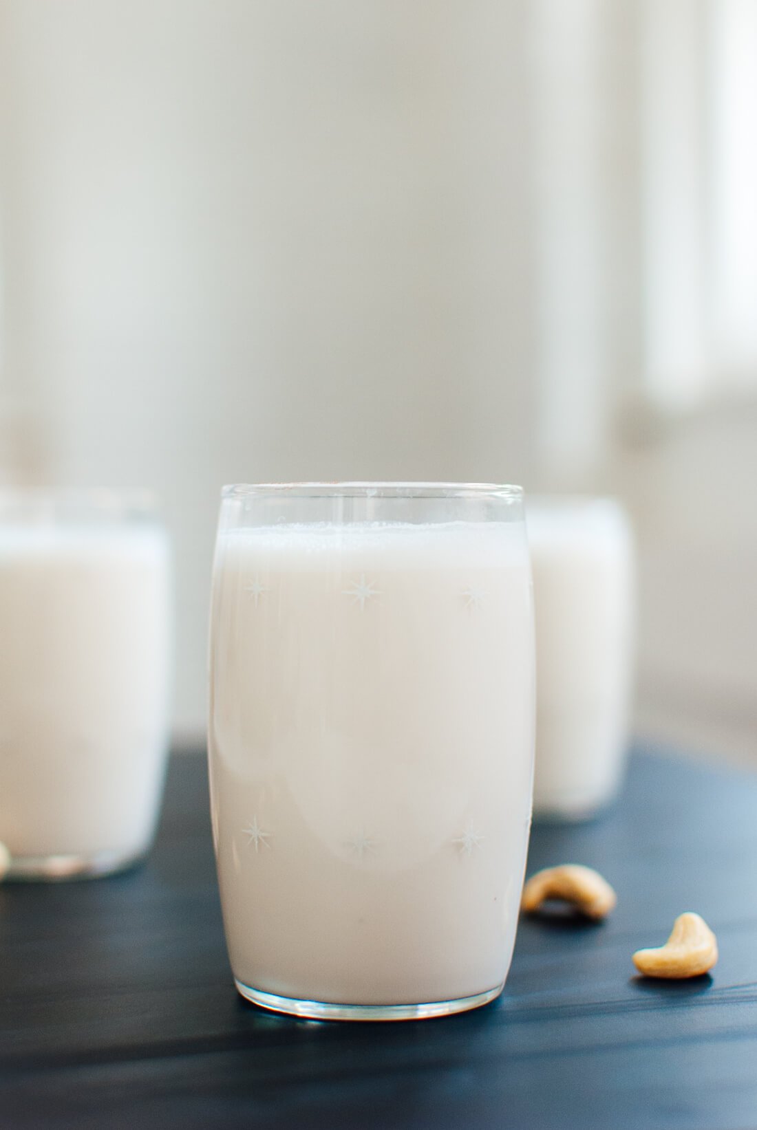 Tips for perfecting DIY plant-based milk recipes: Try the Cashew Milk recipe at Cookie and Kate