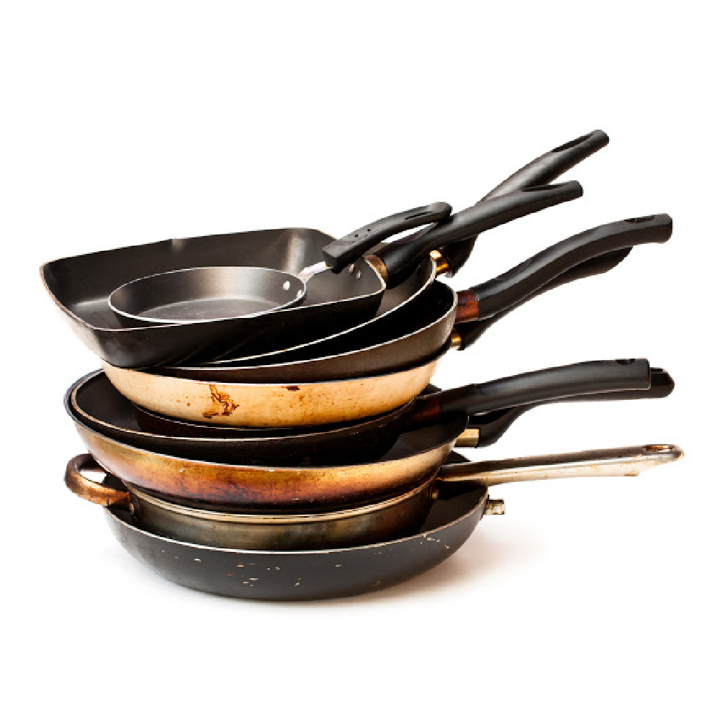 An easy, free way to recycle the pots and pans you can't donate