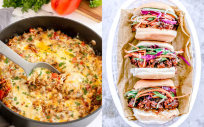 Easy, family friendly dinners for busy nights | 2021 Meal plan ideas #36