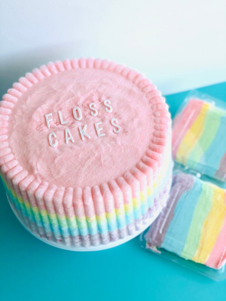 Floss's Cotton Candy cake makes a great allergen-free birthday party treat 