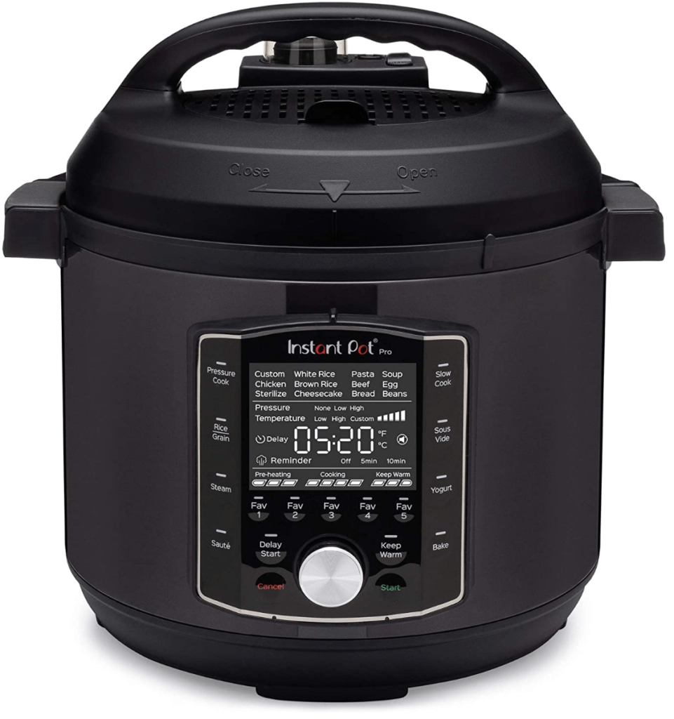 Instant Pot Pro 10-in-1 Pressure Cooker, Slow Cooker, Rice Grain Cooker, Steam on Amazon