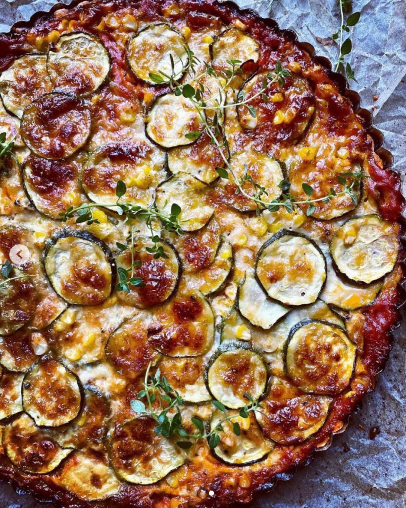 Meal Plan Ideas using zucchini - Zucchini-and-Corn-Tart-by-Dianne-Morrisey