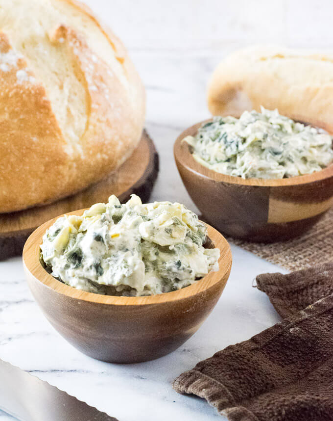 Tailgate spinach artichoke dip at Fox Valley Foodie