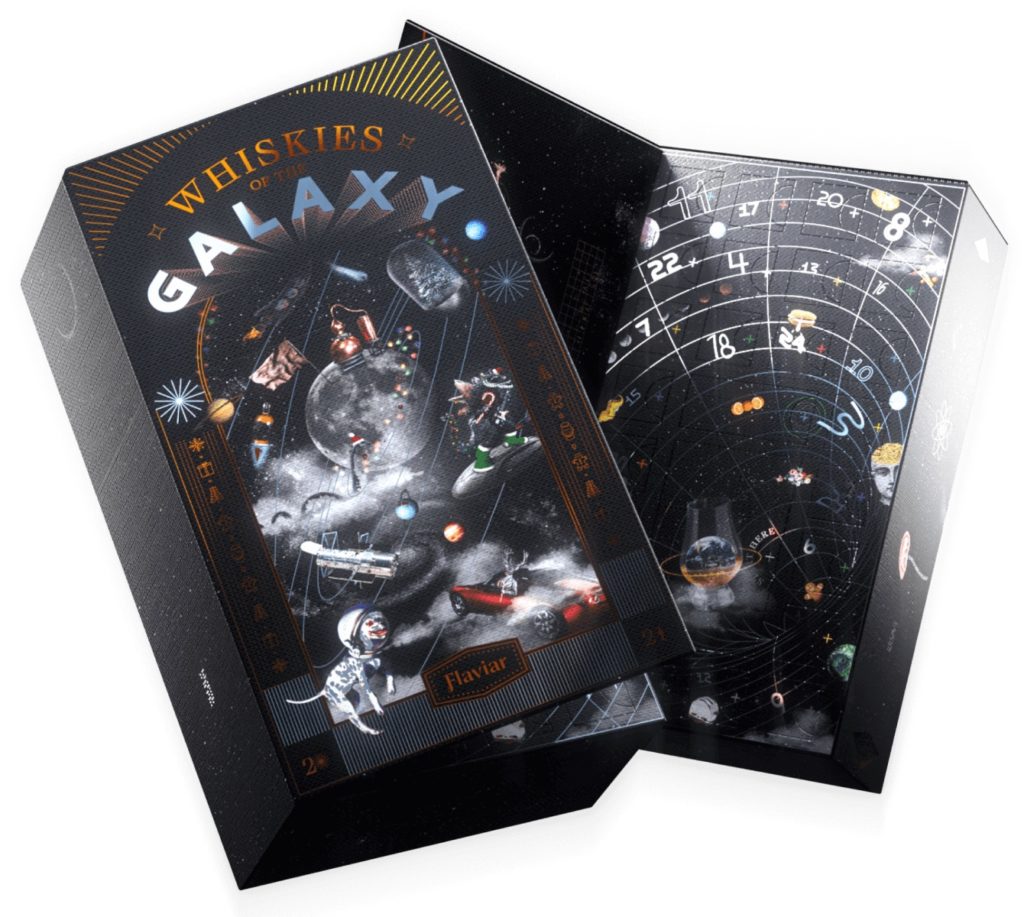 For adults only: The Flaviar Whiskeys of the Galaxy Advent calendar