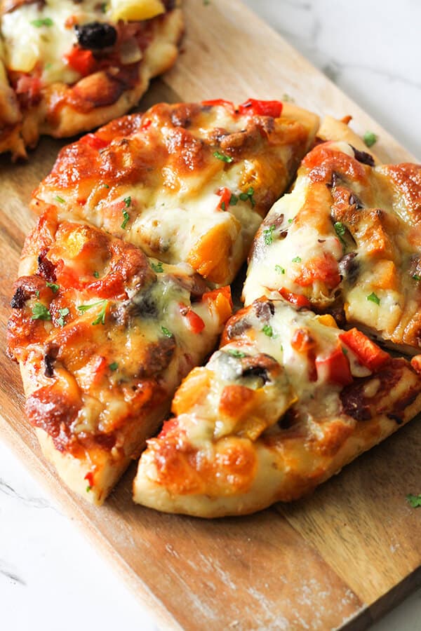 Pizza night with a twist using this Roast Pumpkin Pizza recipe from Cook It Real Good