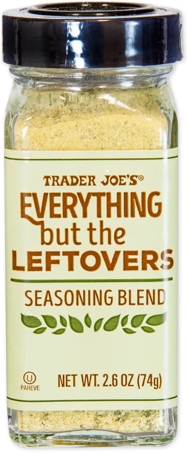 Thanksgiving must-have fall items Trader Joes: Everything but the Leftovers Seasoning Blend