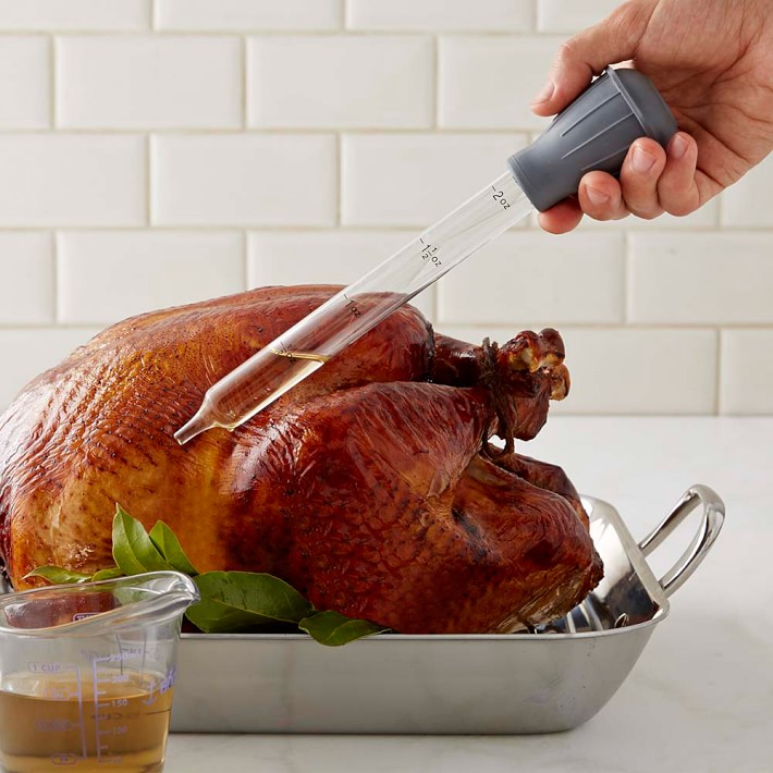 10 handy kitchen gadgets that make holiday cooking and baking easier: Glass bulb baster | Williams-Sonoma