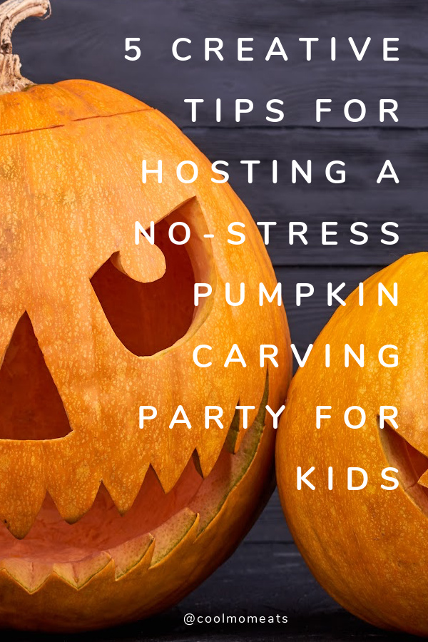 5 creative tips for hosting an easy, no-stress pumpkin carving party for kids