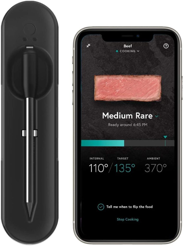10 handy kitchen gadgets that make holiday cooking and baking easier: Yummly Smart meat thermometer | Amazon