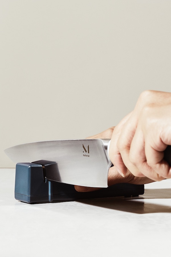This affordable Material knife sharpener make a useful holiday gift
