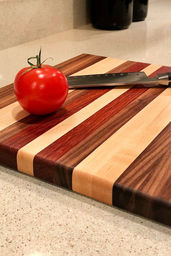 The handmade wooden cutting boards from MilosMillWorks are an Etsy pick