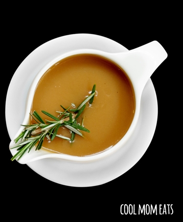 Homemade gravy is easy and can be allergy-free with this recipe on Cool Mom Eats