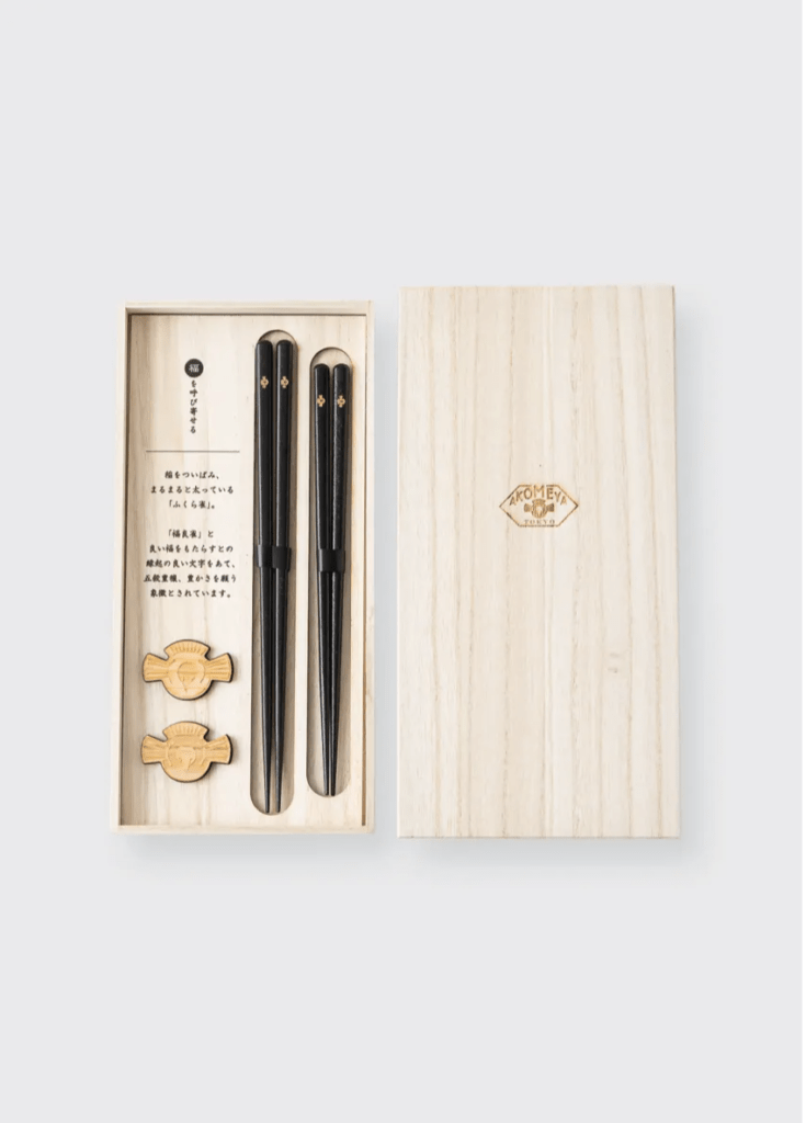 Holiday gift ideas for home cooks and food lovers: Akomeya Tokyo chopsticks