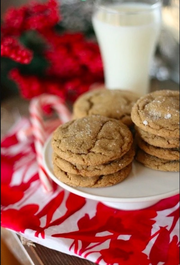 These soft ginger cookies from Lauren's Latest have such a nice, mild ginger flavor