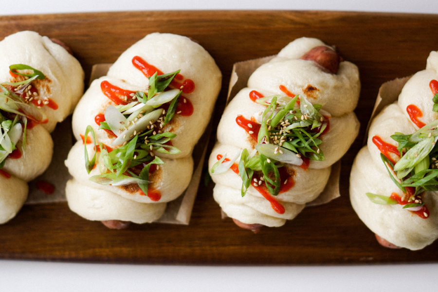 Lunar New Year Recipes Try Chicken Sausage Steamed Buns from Eat Cho Food