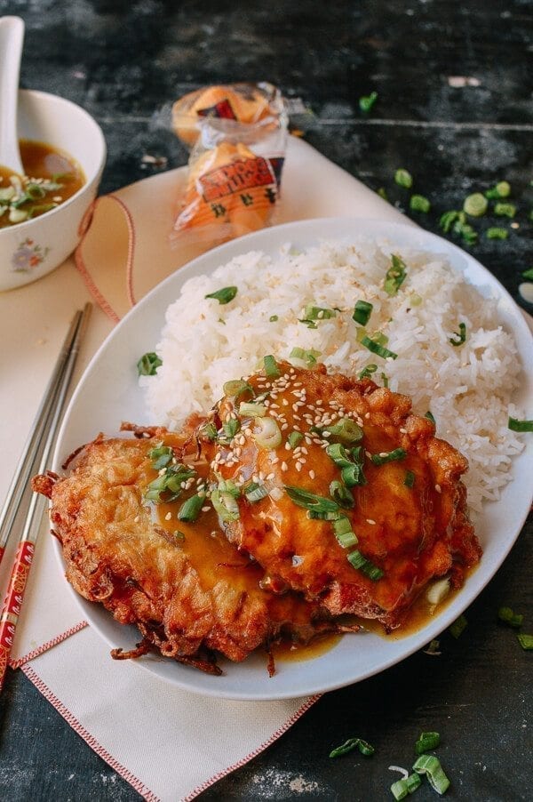 Awesome Food bloggers to follow: The Woks of Life Chicken Egg Foo Young Recipe