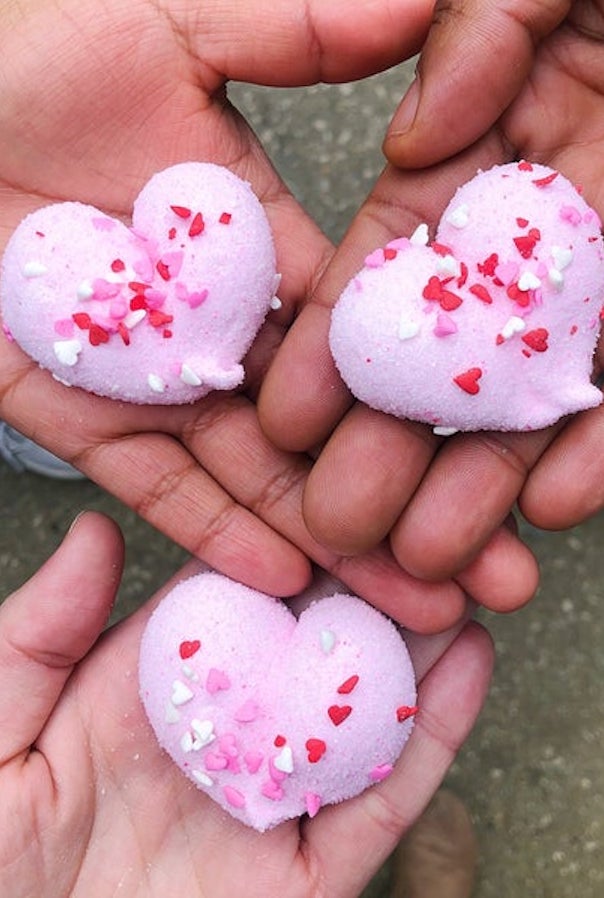 These little heart-shaped marshmallows from XO Marshmallow make a sweet Valentine's Day treat