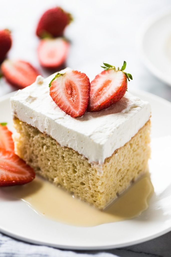 Tres Leches Cake Recipe from Isabel Eats