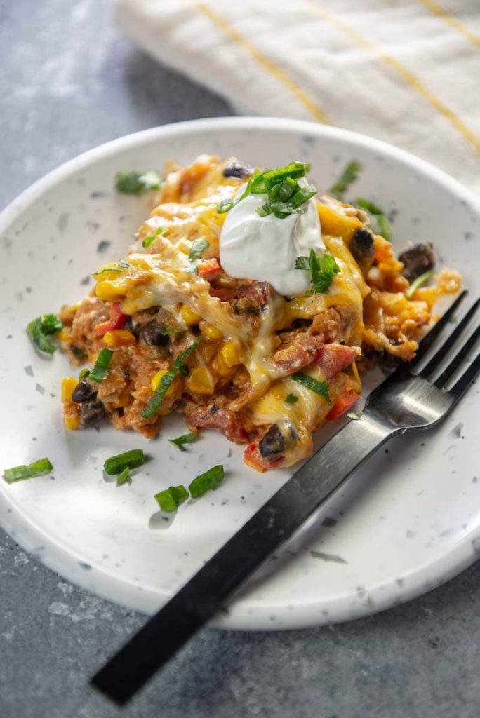Slow Cooker Taco Casserole from Slow Cooker Gourmet