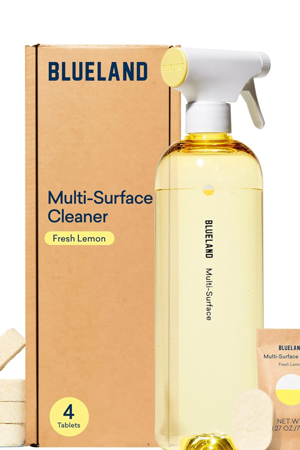 Switching to all-natural cleansers for an eco-friendly kitchen: Blueland is really innovative in cutting back unnecessary plastics