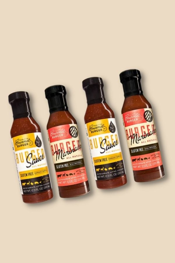 Get him set up for summer this Father's Day with Charleston Gourmet Burger sauces and marinades