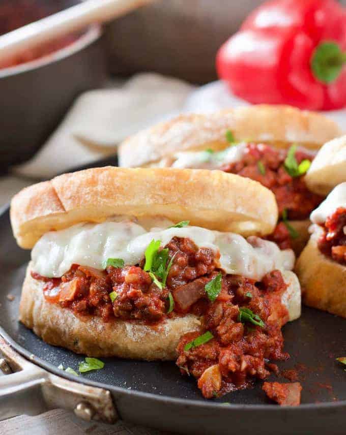 Sloppy Joes Italian Style from Laughing Spatula