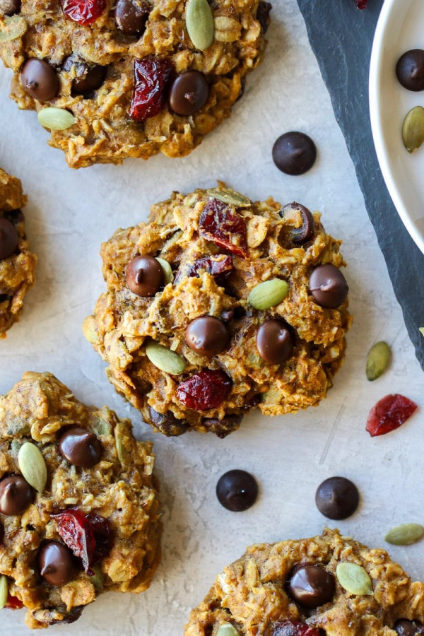 Pumpkin Breakfast Cookies from The Real Food Dieticians Cool Mom Eats