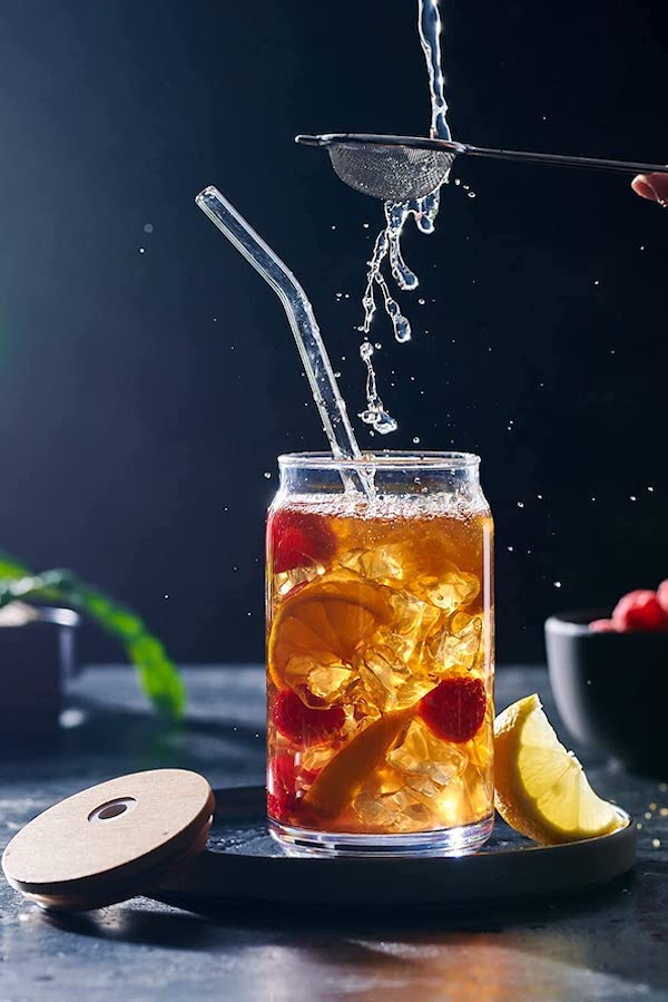 Coolest food gadgets from TikTok: Glass tumblers with lid