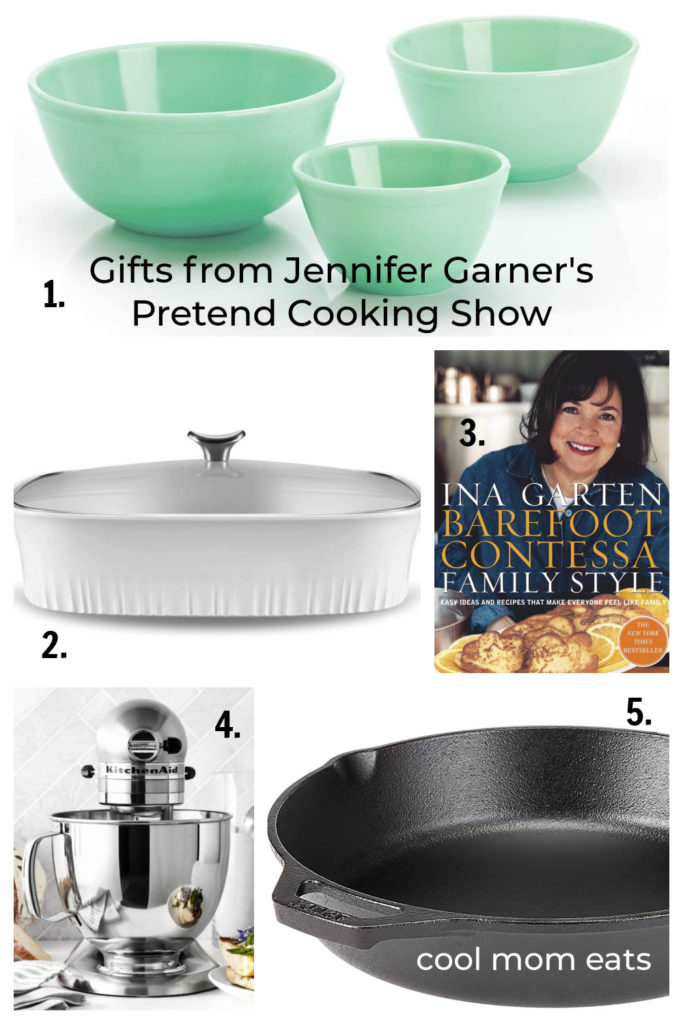 Holiday gifts for fans of Jennifer Garner's Pretend Cooking Show 