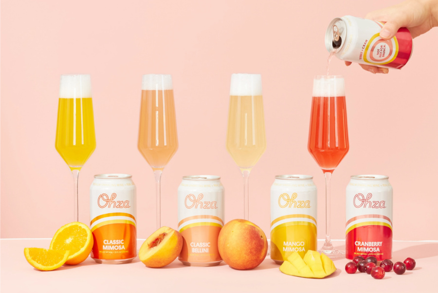 Cheers to the holidays with Ohza, tasty wine-based cocktails in ready-to-drink cans