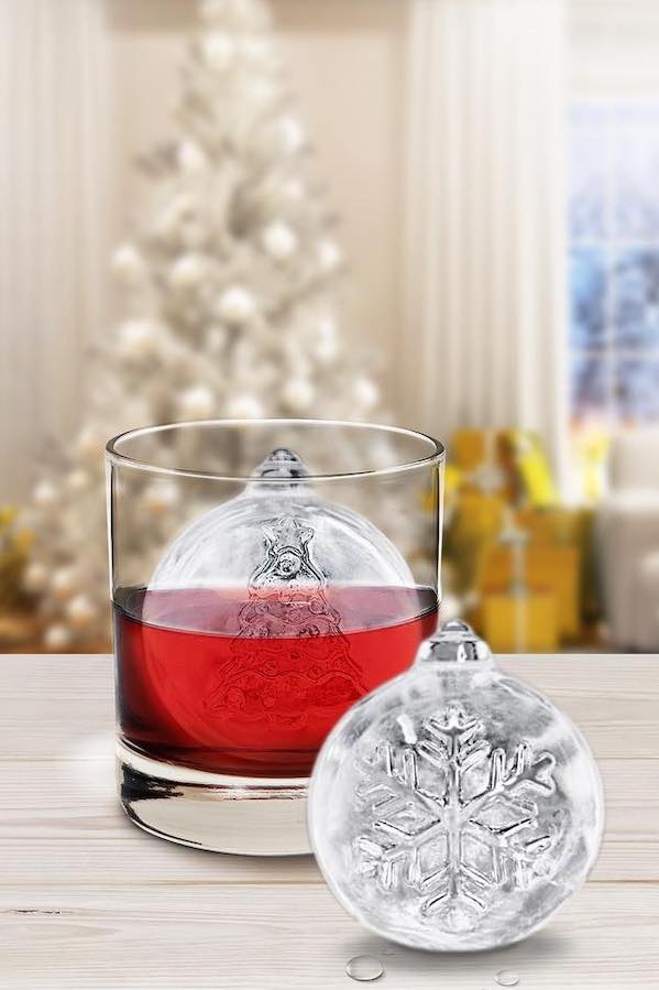 Fancy Christmas ice cubes from Tovolo make a great TikTok-inspired gift.