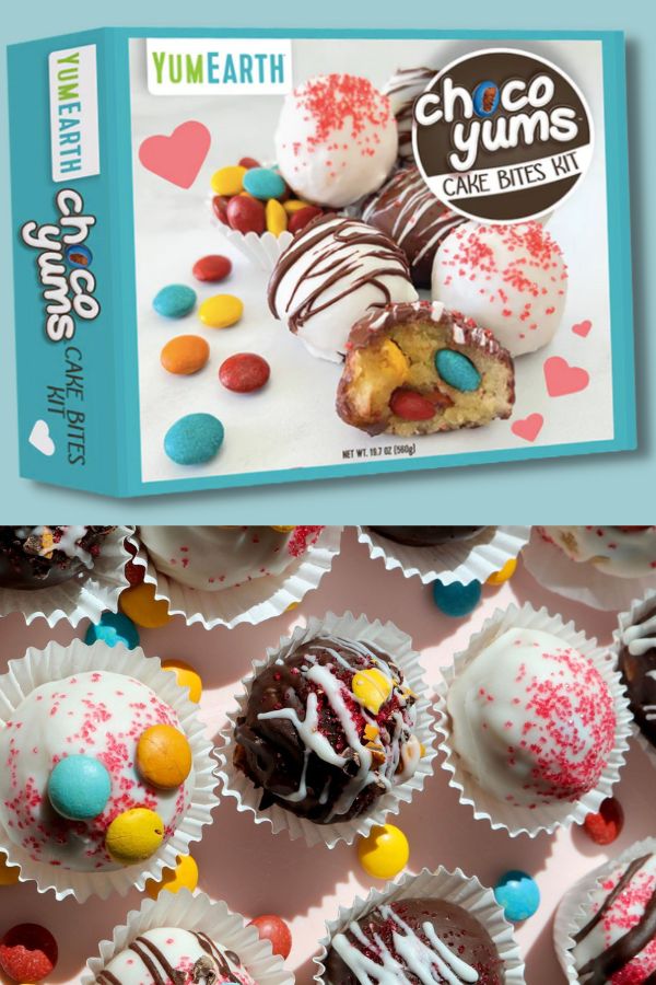 Yum Earth's Choco Yums Cake Bites kit makes a great allergen-free for your kids' Easter baskets.