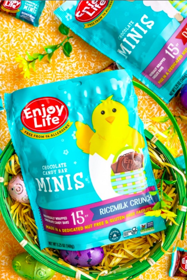Enjoy Life's nut-free and dairy-free chocolates for Easter are free of all major allergens.