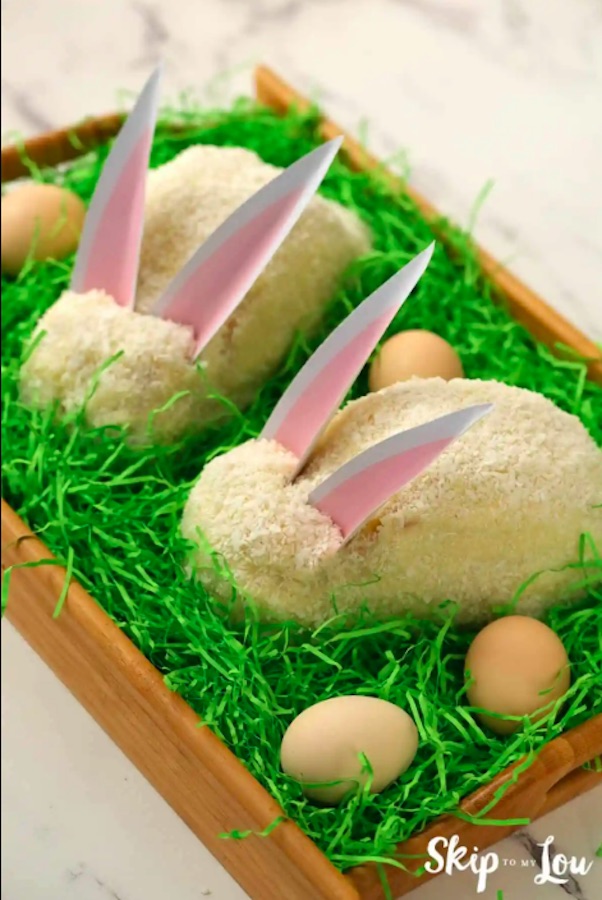 Skip to my Lou's gluten-free bunny cakes are perfect for Easter.