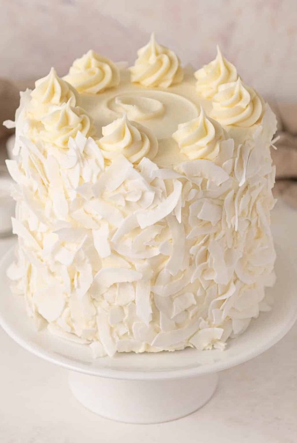 Sugar Geek Show's amazing coconut cake is prefect for Easter.