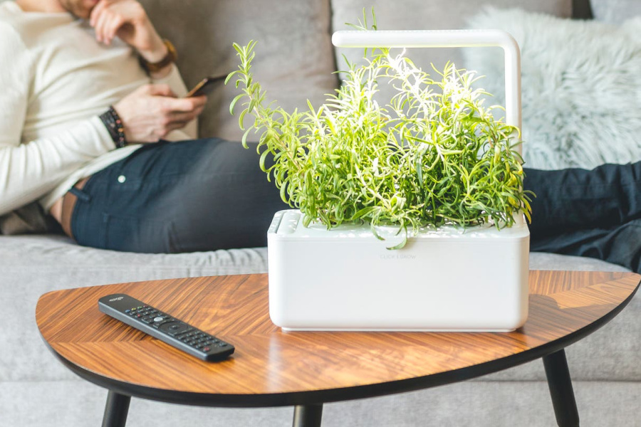 Yes, the Click n Grow smart garden is worth it, if you want fresh herbs year round.