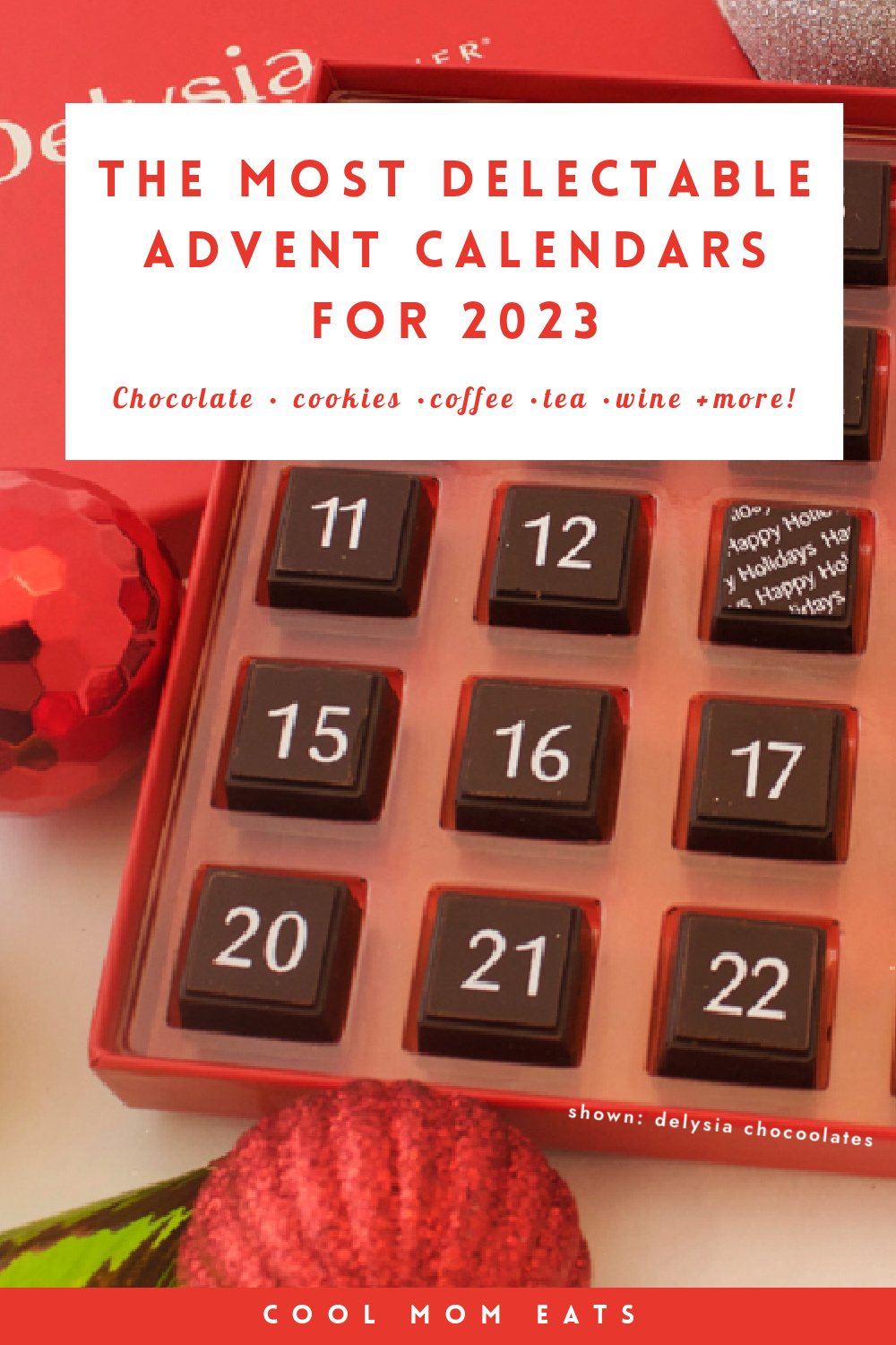 The best 2023 food Advent calendars: Chocolate, cookies, coffee, tea, wine, and a few surprises! | cool mom eats