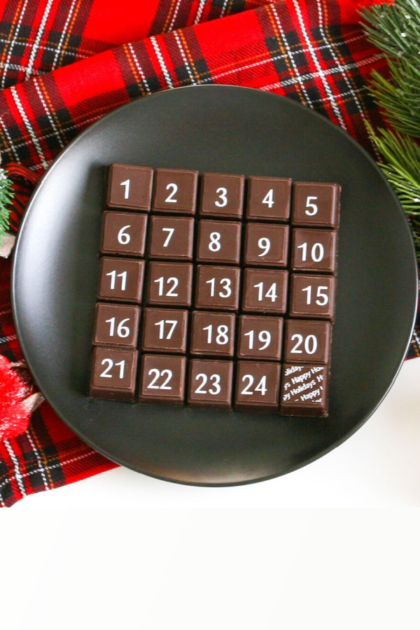 Delysia Chocolate Truffle Advent Calendar for 2023: Each day's flavor is meant for pairing with a recommended wine, cheese, or other goodie