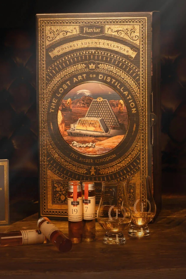 Flavia's Whiskey Advent Calendar is a treat for Whiskey lovers!