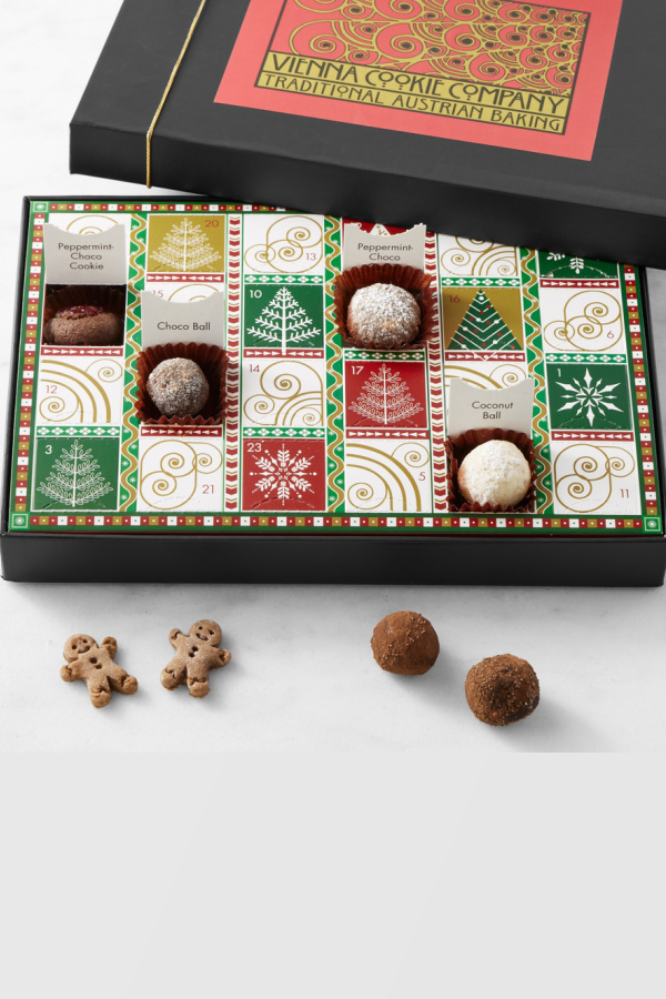 Vienna Cookie Company Advent Calendar is filled with classic Christmas treats -- perfect for Oma!