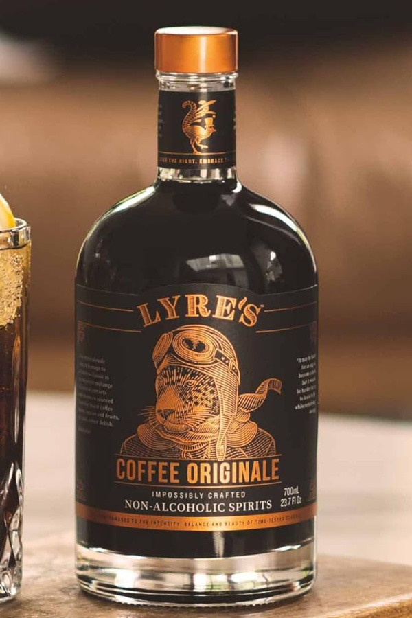 Lyre's non-alcoholic Kahlua substitute: Their coffee "liqueur" is great in coffee during dry January